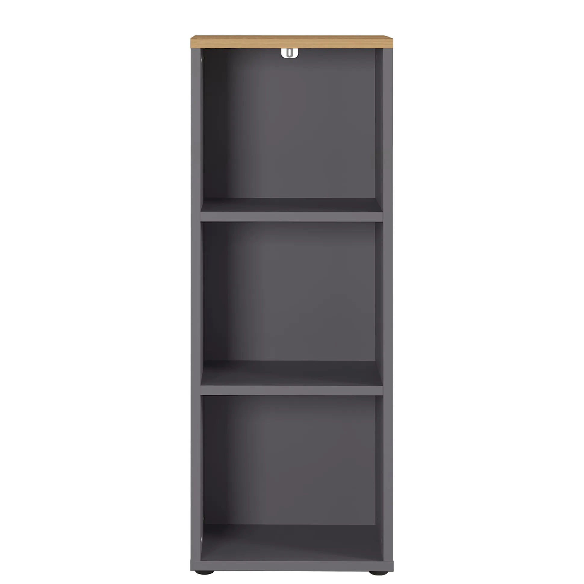 Lage smalle kantoorkast Ergonoma Eiken