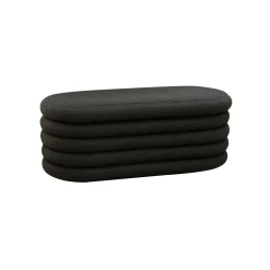 Opbergbank Joyce Antraciet Bouclé