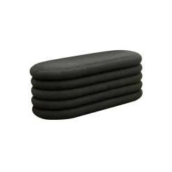 Opbergbank Joyce Antraciet Bouclé