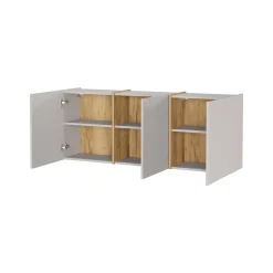 Opbergkast Aniek Kasjmier Eiken 55 cm