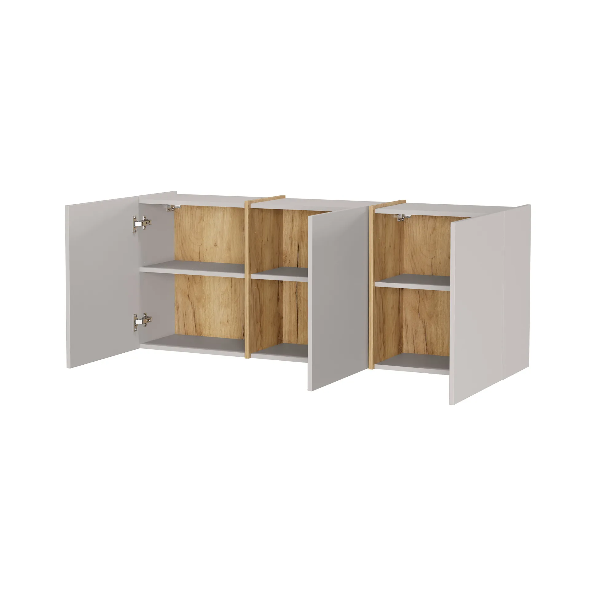 Opbergkast Aniek Kasjmier Eiken 55 cm