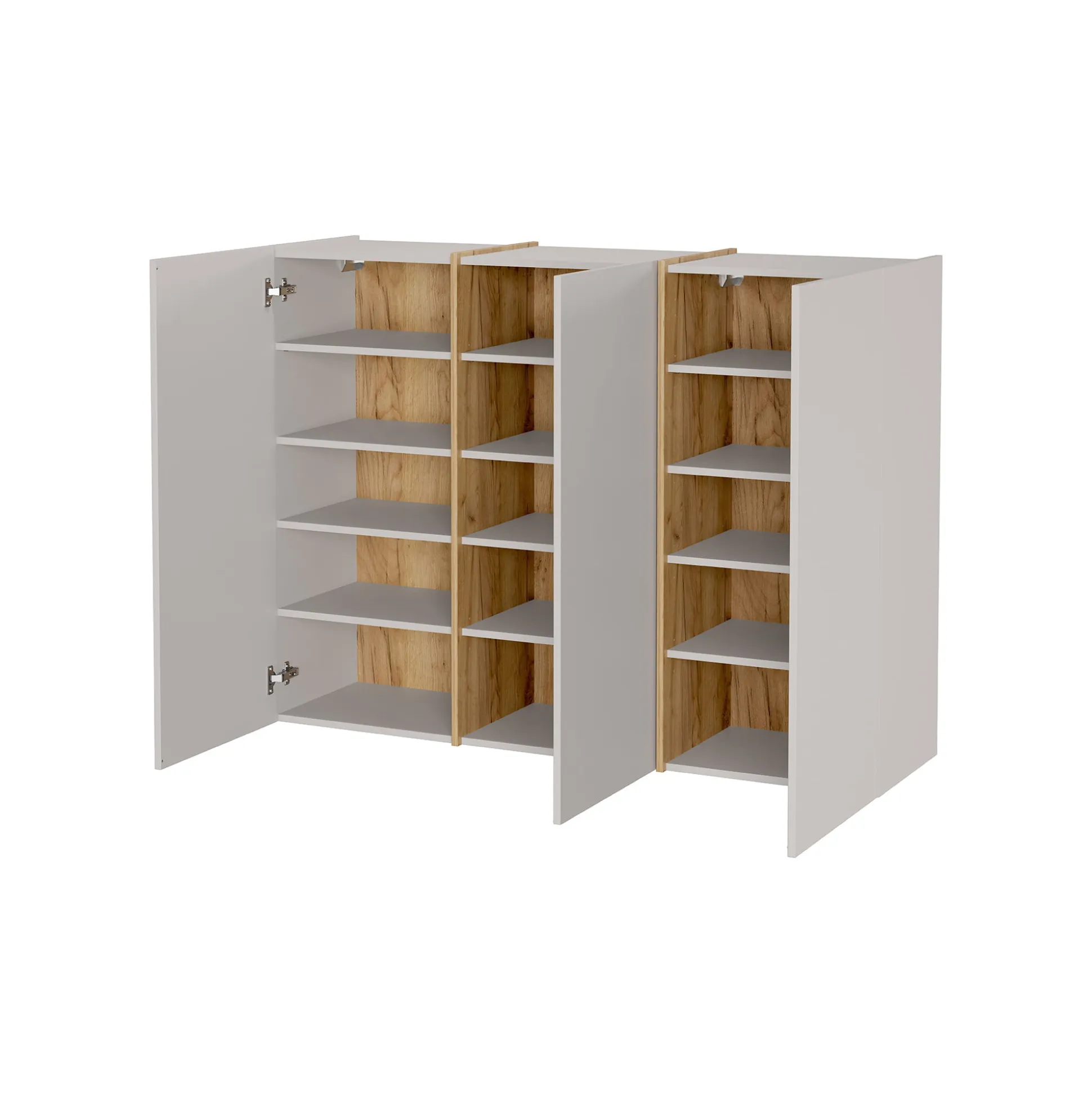 Opbergkast Aniek Kasjmier Eiken 103 cm