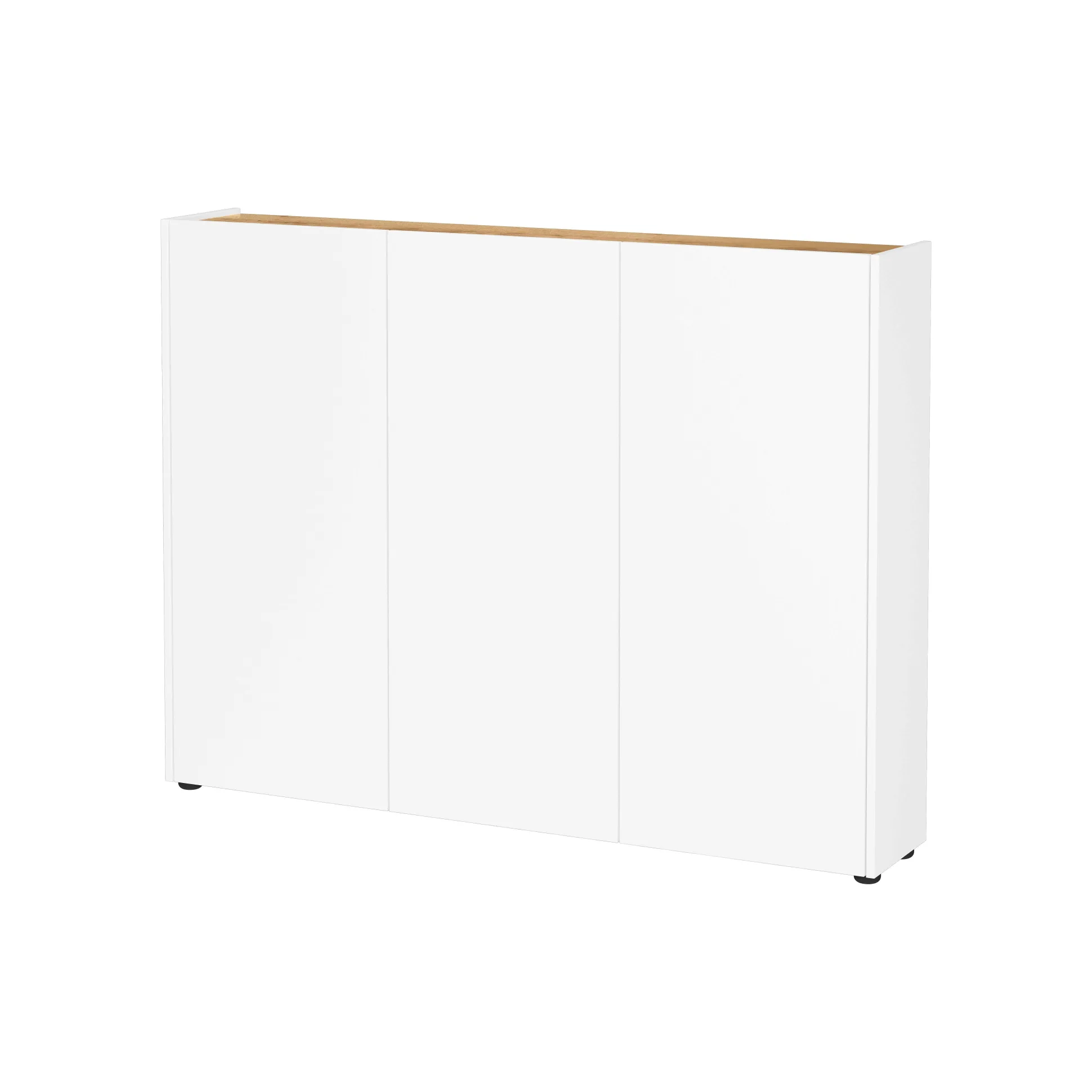 Opbergkast Aniek Wit Eiken 105 cm