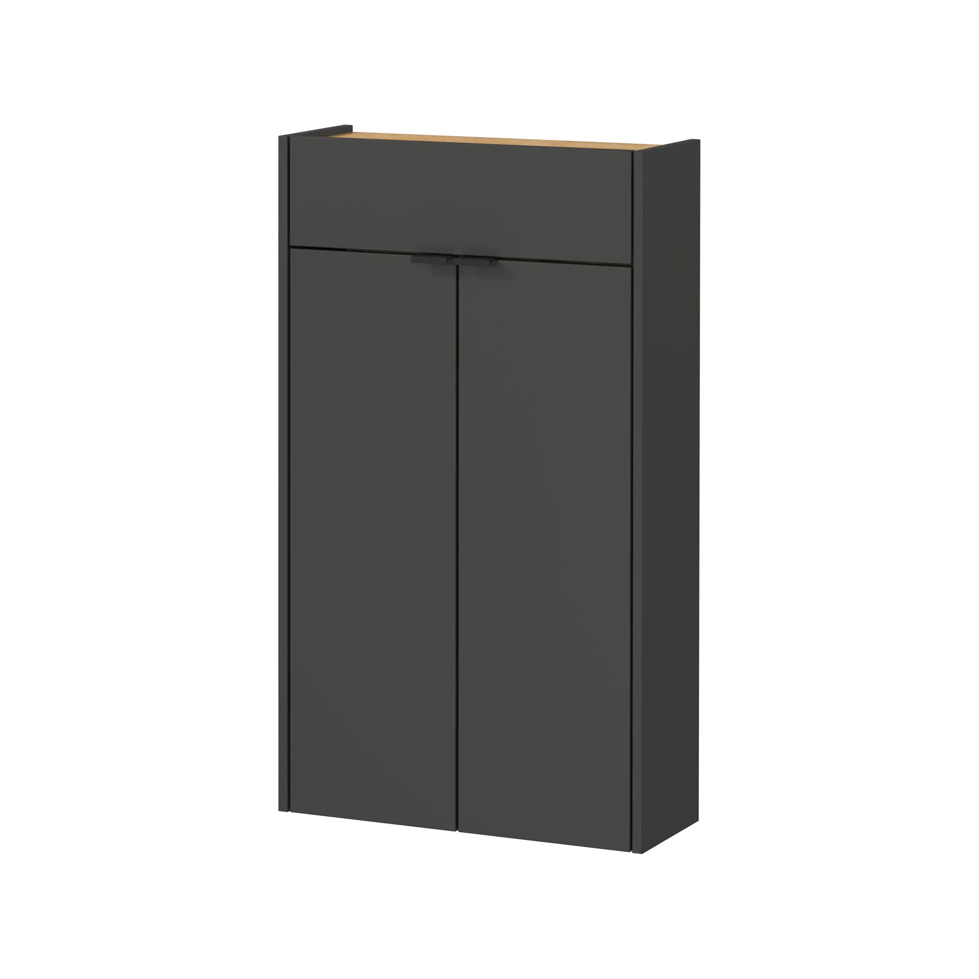 Opbergkast Eleonore Grafiet 56 cm