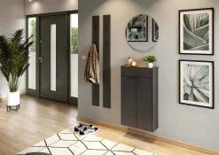 Opbergkast Eleonore Grafiet 56 cm