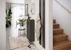 Opbergkast Eleonore Grafiet 56 cm