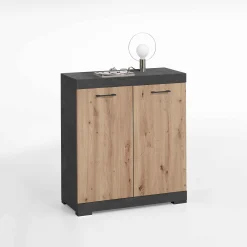 Opbergkast Hermes Artisan Eiken 80x35x90 cm – 1