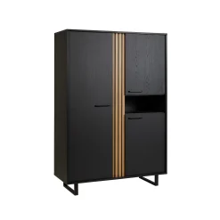 Opbergkast Myron Zwart