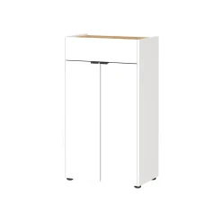 Opbergkast Sicilia Wit Eiken