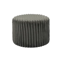 Poef Indy Donkergrijs