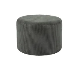 Poef Nour Donkergrijs