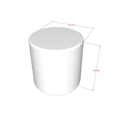 Poef Victoria Bouclé Groen