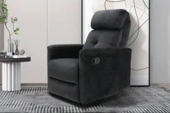 Relaxfauteuil Hannelore Zwart