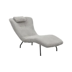 Relaxfauteuil Keanan Lichtgrijs