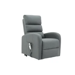 Relaxfauteuil Lenny Donkergrijs