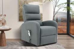 Relaxfauteuil Lenny Donkergrijs