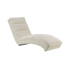 Relaxfauteuil Maeve Beige Pluche