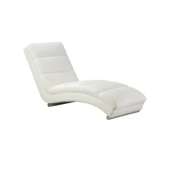 Relaxfauteuil Maeve Wit Kunstleer