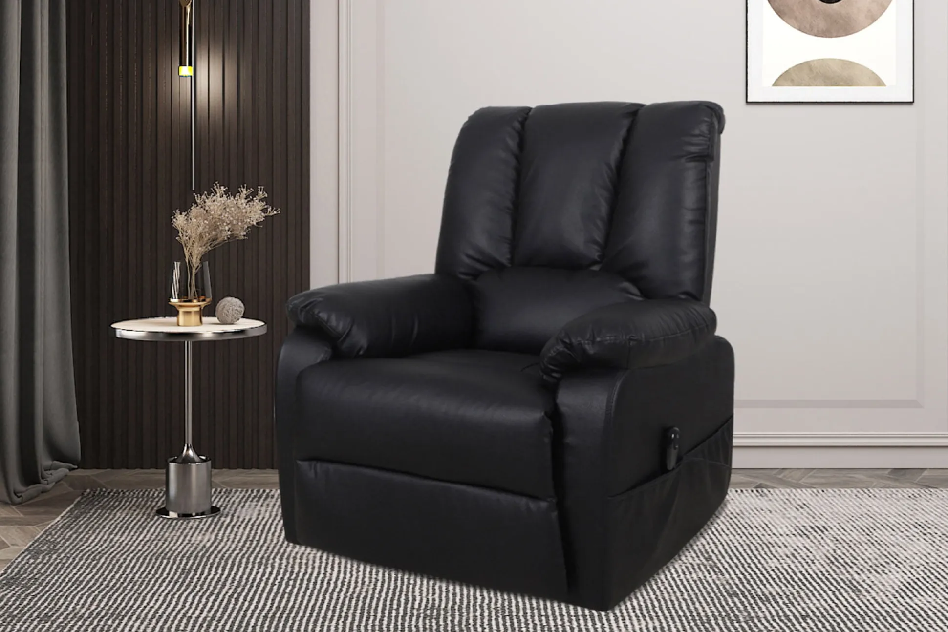 Relaxfauteuil Yvon Zwart