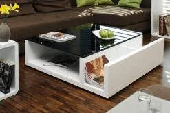 Salontafel Gemma Zwart-Wit