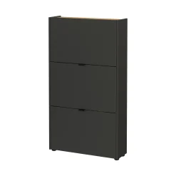 Schoenenkast Eleonore Grafiet 71 cm