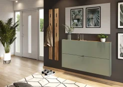 Schoenenkast Eleonore Groen 140 cm