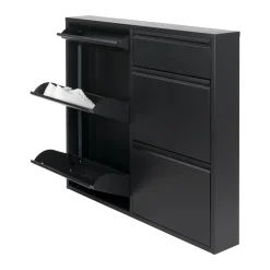 Schoenenkast Oscar-6 Zwart