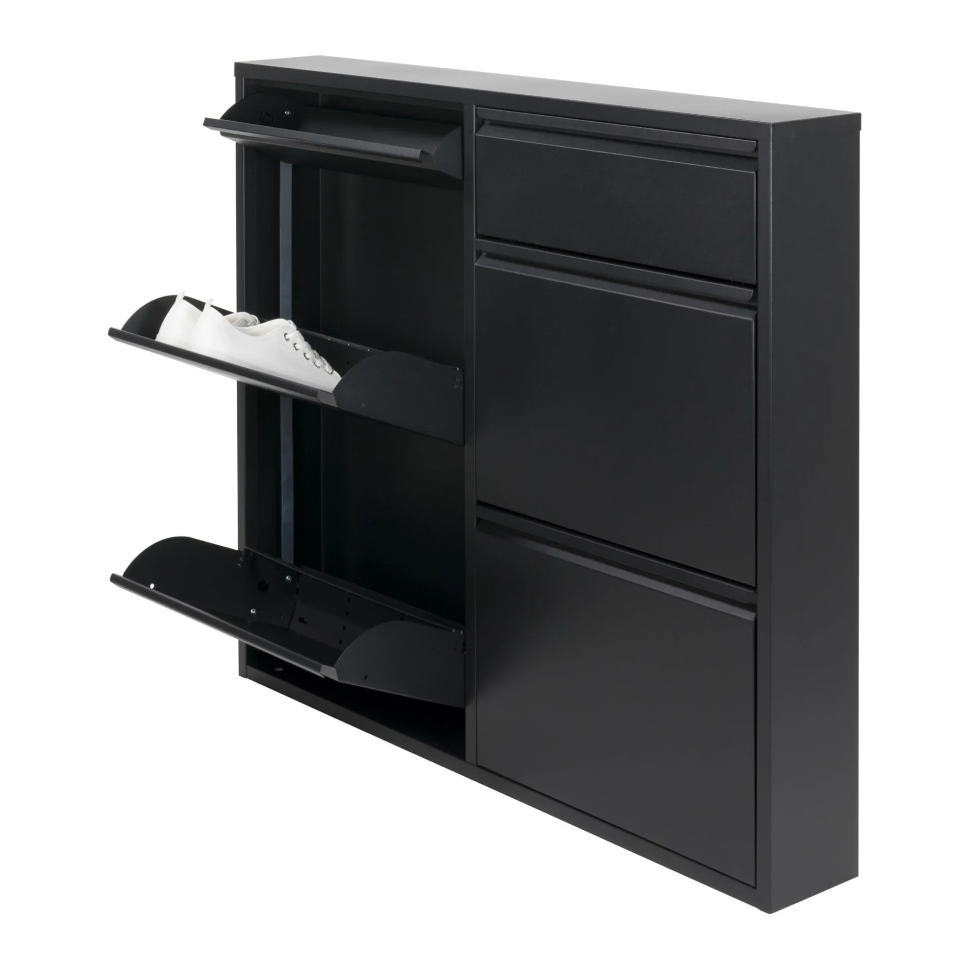 Schoenenkast Oscar-6 Zwart