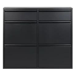 Schoenenkast Oscar-6 Zwart
