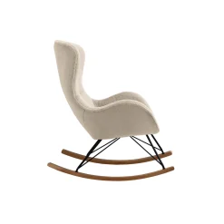 Schommelstoel Maartje Beige Teddy