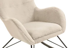 Schommelstoel Maartje Beige Teddy