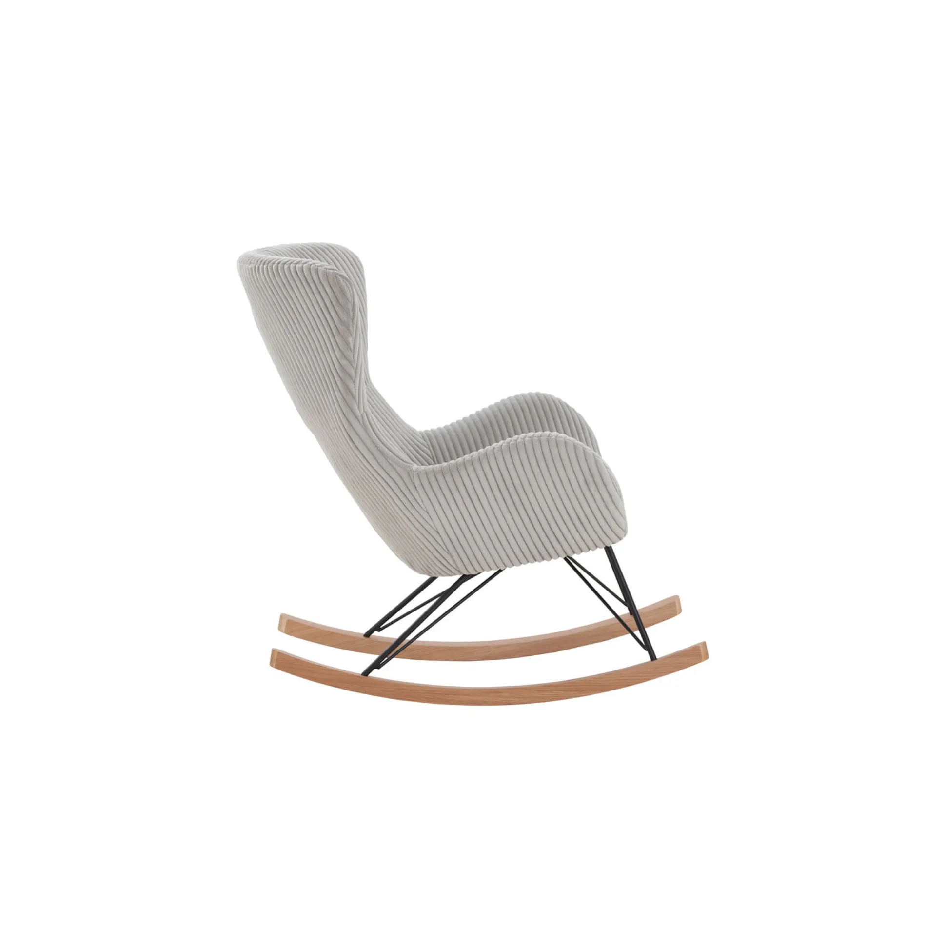 Schommelstoel Oliver Grijs