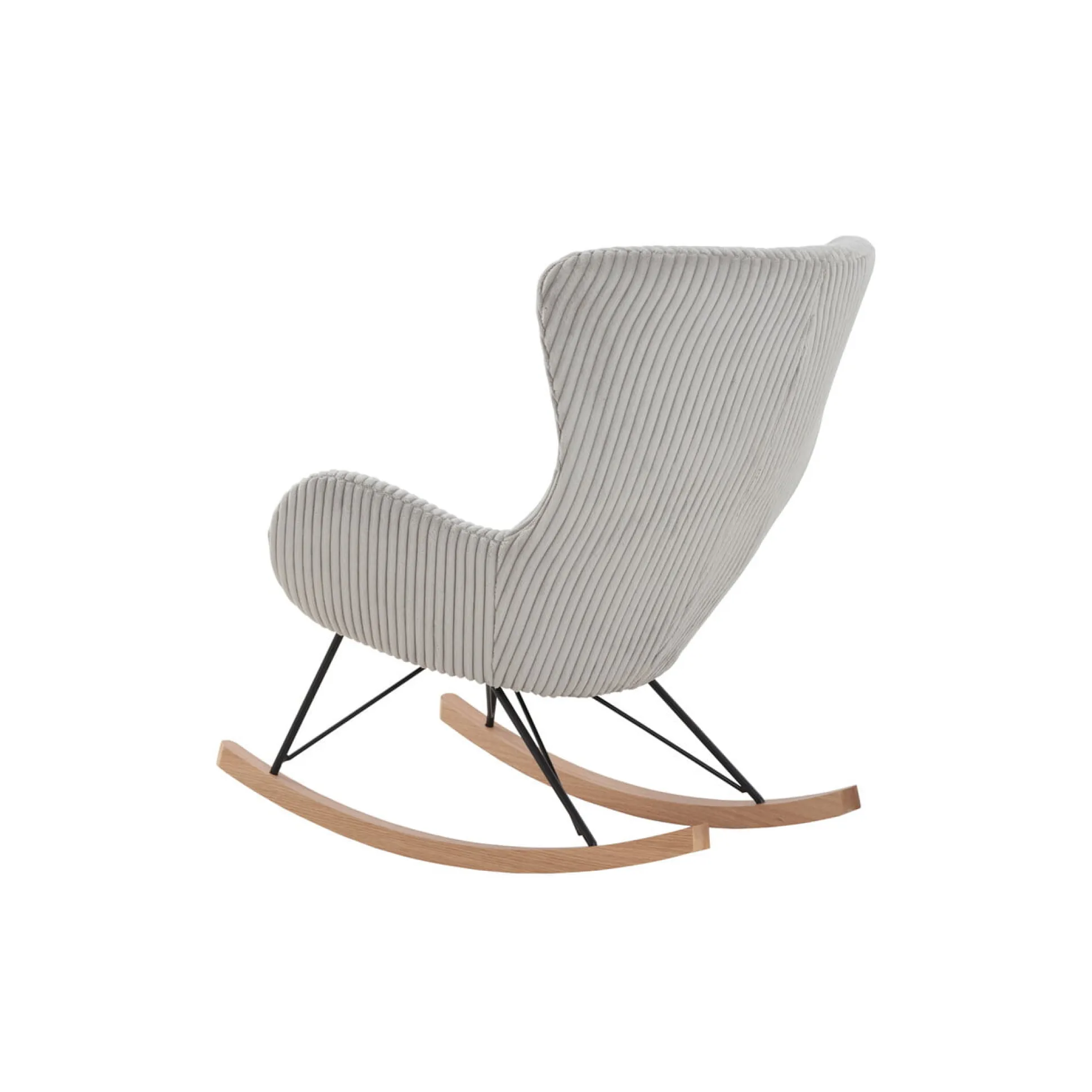 Schommelstoel Oliver Grijs