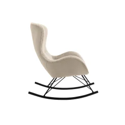 Schommelstoel Pippa Beige Teddy