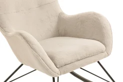 Schommelstoel Pippa Beige Teddy