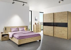 Schuifdeurkast Livia 200 cm Eiken