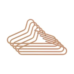Set van 5 kledinghangers Glorie Terracotta
