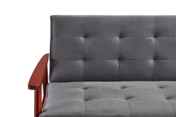 Slaapbank Heidi Donkergrijs