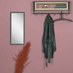 Spiegel Jules Zwart Medium