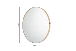 Spiegel Odette Eiken 80 cm