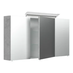 Spiegelkast Aron Beton 120 cm