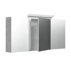 Spiegelkast Aron Beton 140 cm