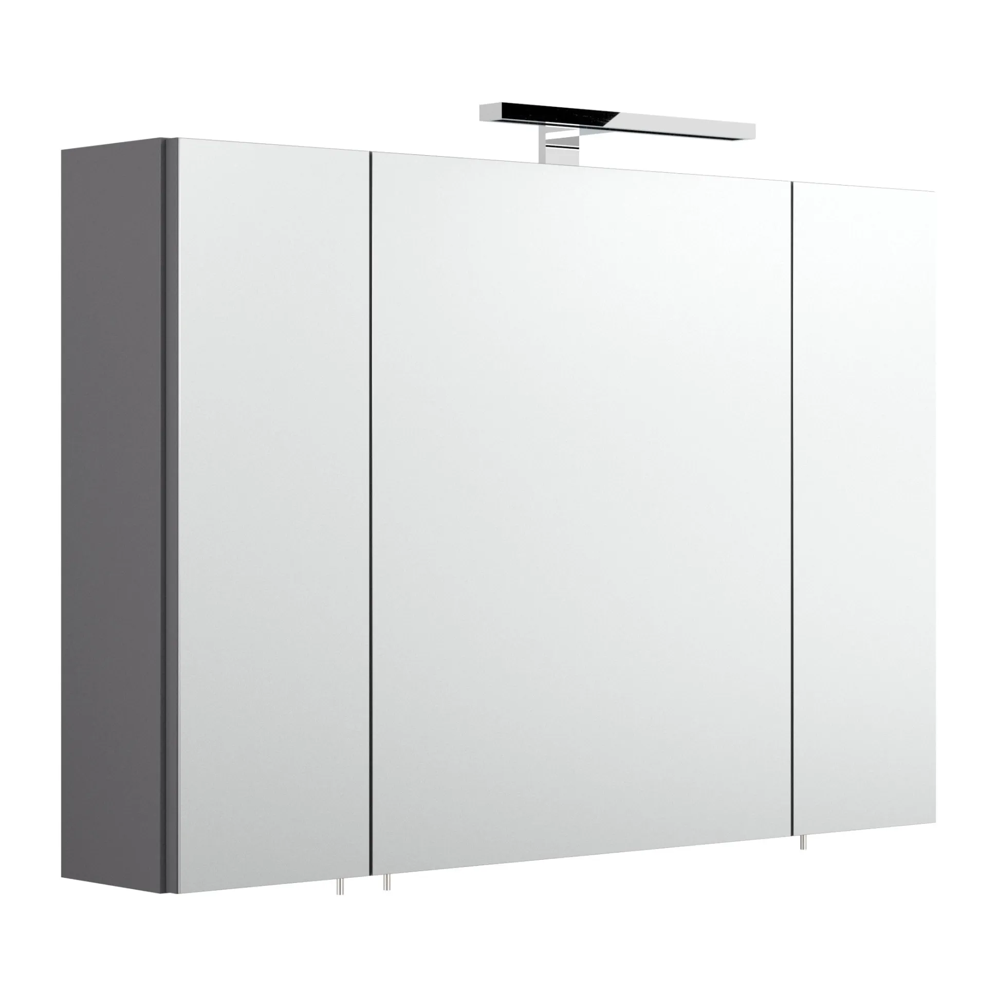 Spiegelkast Levi Antraciet L