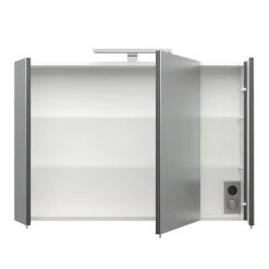 Spiegelkast Levi Antraciet L