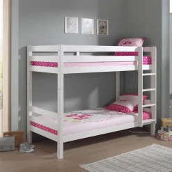 Stapelbed Charlie Wit Halfhoog