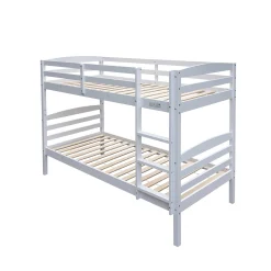 Stapelbed Ravi Wit 90×200 cm Grenen