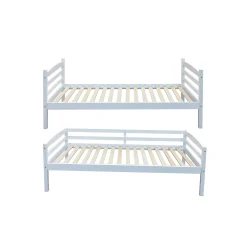 Stapelbed Ravi Wit 90×200 cm Grenen