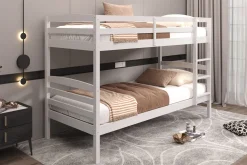 Stapelbed Ravi Wit 90×200 cm Grenen