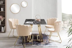 Stoel Chanelle Beige – Set van 2