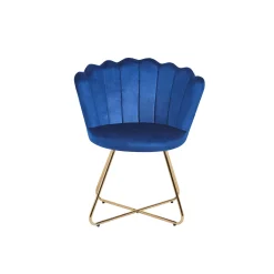 Stoel Chanelle Donkerblauw – Set van 2